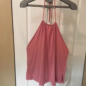 Pink/Mauve Halter Top